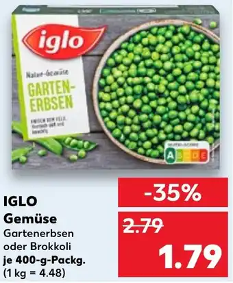 Kaufland IGLO Gemüse Angebot