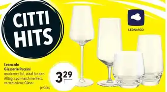 CITTI Markt Leonardo Glasserie Puccini Angebot