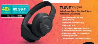 CITTI Markt JBL Kabelloser Over-Ear-Kopfhörer mit Noise-Cancelling TUNE770NC Angebot