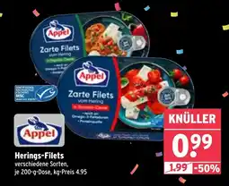 Wasgau Appel Herings-Filets Angebot