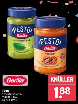 Wasgau Barilla Pesto Angebot