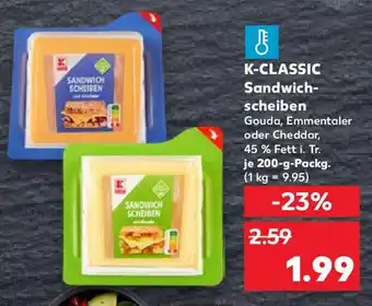 Kaufland K-CLASSIC Sandwich- scheiben Angebot