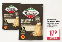 Wasgau Giovanni Ferrari Geriebener Käse Angebot