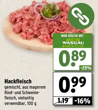 Wasgau Hackfleisch Angebot