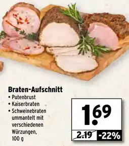 Wasgau Braten-Aufschnitt Angebot