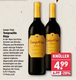 Wasgau Campo Viejo Tempranillo Rioja Angebot