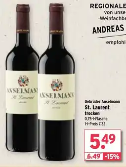 Wasgau Gebrüder Anselmann St. Laurent Angebot