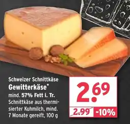 Wasgau Schweizer Schnittkäse Angebot