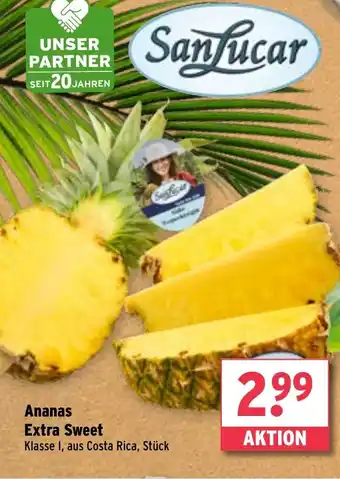 Wasgau SanLucar Ananas Extra Sweet Angebot