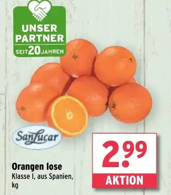 Wasgau SanLucar Orangen lose Angebot