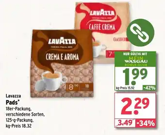 Wasgau Lavazza Pads Angebot