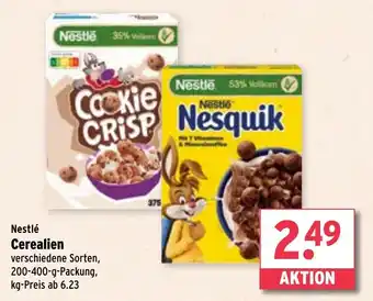 Wasgau Nestlé Cerealien Angebot