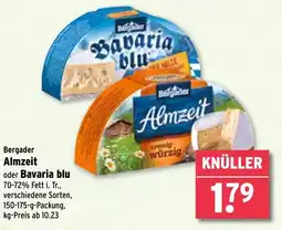 Wasgau Bergader Almzeit oder Bavaria blu Angebot