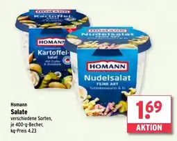 Wasgau Homann Salate Angebot