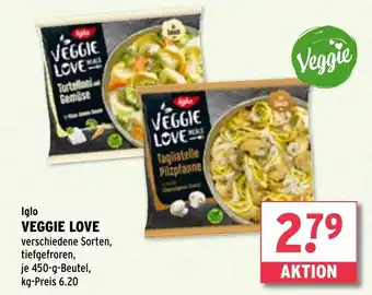 Wasgau Iglo VEGGIE LOVE Angebot