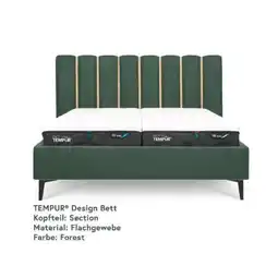 XXXLutz Tempur Bett Section Angebot