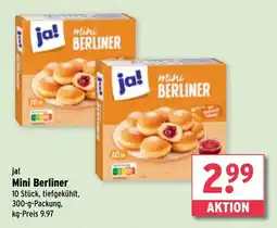 Wasgau ja! Mini Berliner Angebot