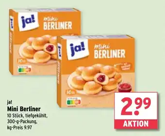 Wasgau ja! Mini Berliner Angebot