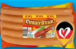 Aldi Nord Currystar Currywurst nach Bockwurst-Art XXL Angebot