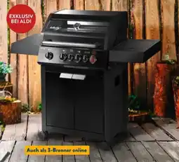 Aldi Nord Enders Gasgrill Boston Black Pro 4 SIKR Turbo Angebot