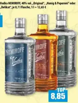 Mix Markt Vodka NEMIROFF Angebot