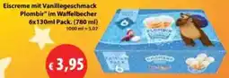 Mix Markt Eiscreme mit Vanillegeschmack Plombir Angebot