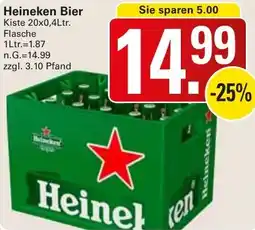 WEZ Heineken Bier Angebot