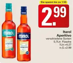 WEZ Itarol Aperitivo Angebot