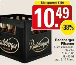 WEZ Radeberger Pilsener Angebot