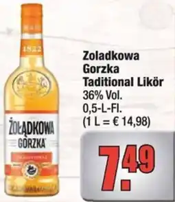 Profi Getränke Zoladkowa Gorzka Taditional Likör Angebot