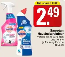 WEZ Sagrotan Haushaltsreiniger Angebot