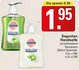 WEZ Sagrotan Handseife Angebot