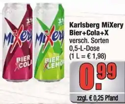 Profi Getränke Karlsberg MiXery Bier+Cola+X Angebot