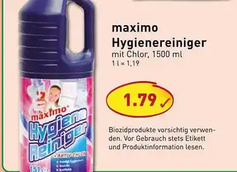 PicksRaus Maximo Hygienereiniger Angebot