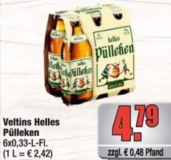 Profi Getränke Veltins Helles Pülleken Angebot