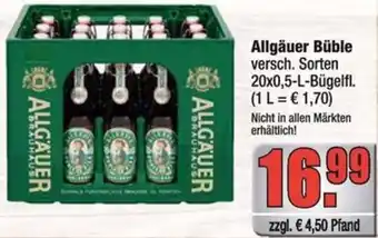 Profi Getränke Allgäuer Büble Angebot