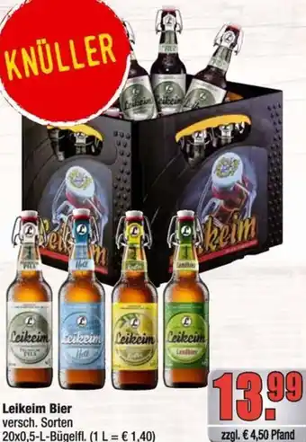 Profi Getränke Leikeim Bier Angebot