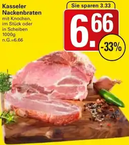 WEZ Kasseler Nackenbraten Angebot