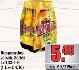 Profi Getränke Desperados Angebot