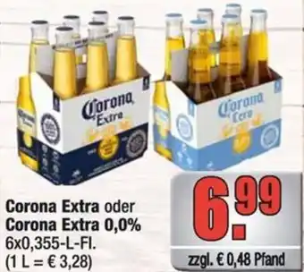 Profi Getränke Corona Extra oder Corona Extra 0,0% Angebot