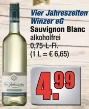 Profi Getränke Vier Jahreszeiten Winzer eG Sauvignon Blanc Angebot