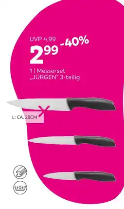 Mömax Messerset „jürgen“ 3-teilig Angebot