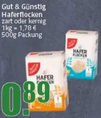 Ihr Frischmarkt Gut & Günstig Haferflocken Angebot