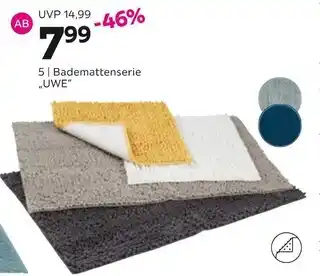 Mömax Bademattenserie „uwe“ Angebot