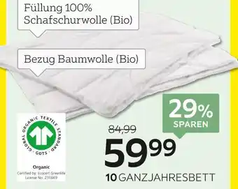 XXXLutz Bio:vio ganzjahresbett „pasi“ Angebot