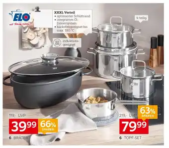 XXXLutz Elo topf-set „smart steam“ oder bräter „alucast“ Angebot