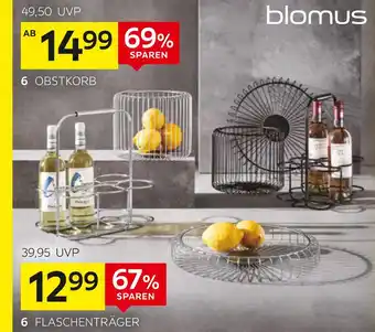 XXXLutz Blomus obstkorb „estra“ oder flaschenträger Angebot