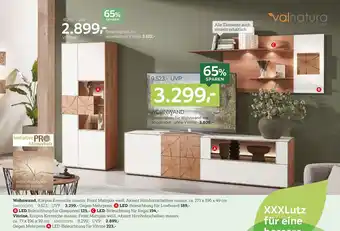 XXXLutz Valnatura wohnwand oder vitrine Angebot