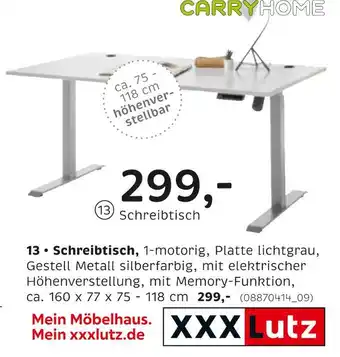 XXXLutz Carryhome schreibtisch Angebot