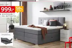 XXXLutz Moderano boxspringbett inkl. bettkasten Angebot